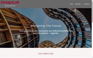 designLAB architects website