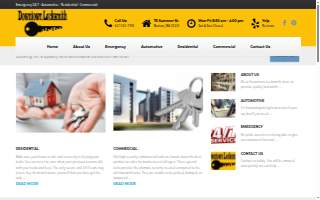 Downtown Boston Locksmith website