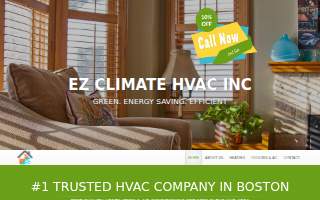 EZ CLIMATE HVAC Inc website