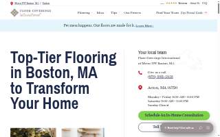 Floor Coverings International of Metro NW Boston website