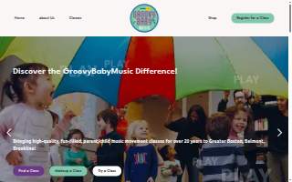 Groovy Baby Music Boston-Torit Montessori School, Charles/MGH website