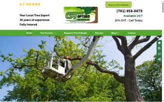 GT OptimoTree Services website