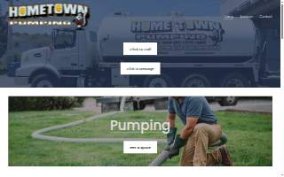 Home Town Pumping of Boston website