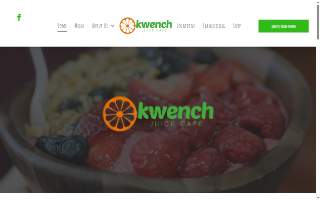 Kwench Juice Cafe of Smyrna website