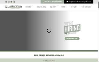 Lamacchia Landscape Construction website
