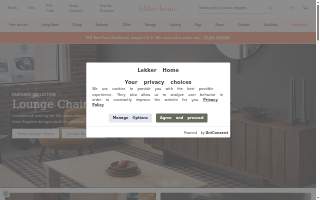 Lekker Home website