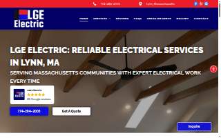 LGE Electric website
