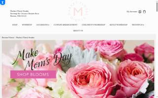 Market Floral Studio website