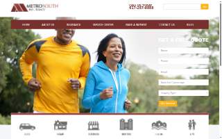 Metro South Insurance Agency Inc. website