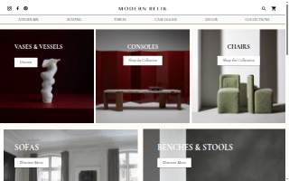 Modern Relik website