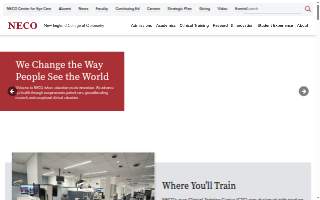 NECO Center for Eye Care - Commonwealth website