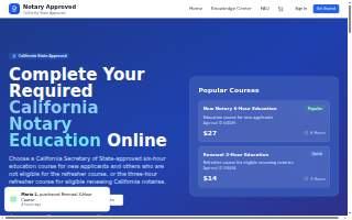 Notary Approved - Notary & Apostille Services website