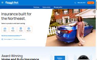 Plymouth Rock Assurance Corporation website