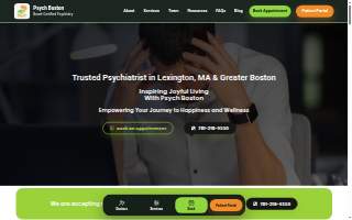 Psych Boston website