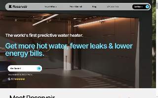 Reservoir Home website