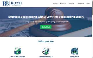 Rozzi Bookkeeping LLC website