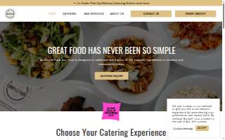 Simple Fare Catering of Boston website