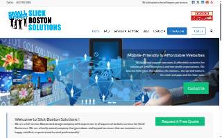 Slick Boston Solutions website