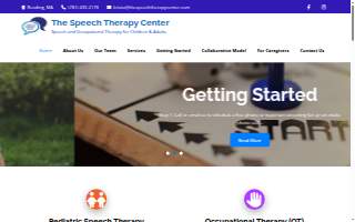 The Speech Therapy Center website