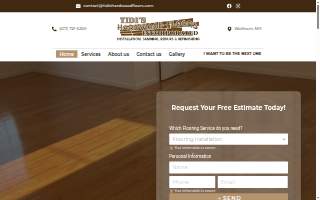 Tidi's Hardwood Floors Contracting website