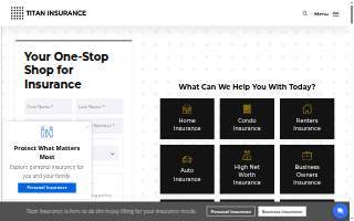 Titan Insurance website