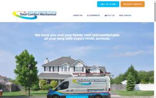 Total Comfort Mechanical website