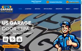 US Garage Door Repair of Boston website