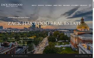 Zack Harwood Real Estate at Berkshire Hathaway HomeServices Warren Residential website