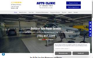 Auto Clinic Of Braintree website