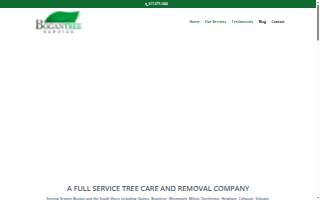 Bogan Tree Service website