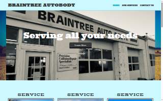 Braintree Auto Body Co Inc website