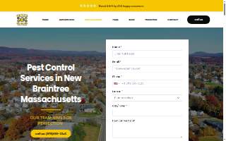 Complete Pest Solutions of Central Massachusetts website