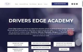 Drivers Edge Academy (Thayer Academy) website