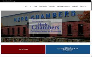 Herb Chambers Collision Center of Braintree website
