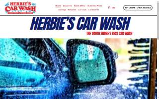 Herbie's Car Wash website