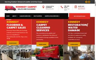 Kennedy Carpet Sales & Cleaning of Braintree website