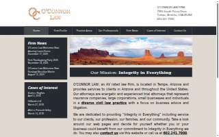 OConnell Law LLC website
