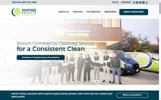 Partner Facility Solutions website
