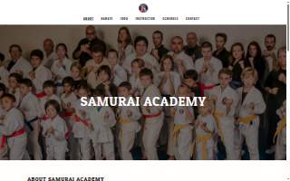 Samurai Academy website