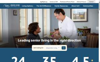 Senior Living Residences website
