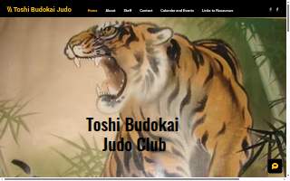 Toshi Budokai Judo Club website