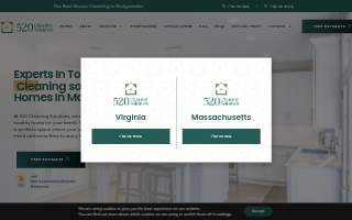 520 Cleaning Solutions website