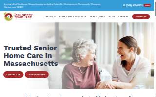 Cranberry Home Care of Bridgewater website
