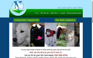 Critter Visits website