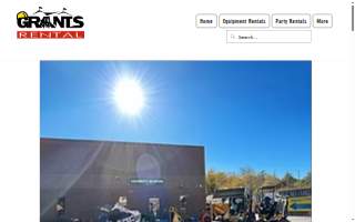 Grants Rental website