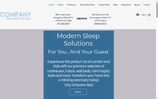 Boston Bed Co website