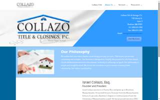 Collazo Title & Closings of Brockton website