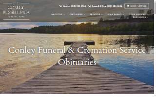 Conley Funeral & Cremation Service website