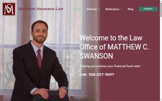Law Office of Matthew C. Swanson website