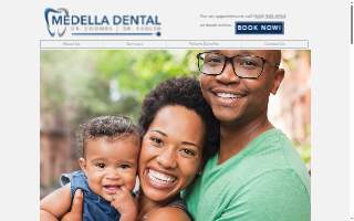 Medella Dental website